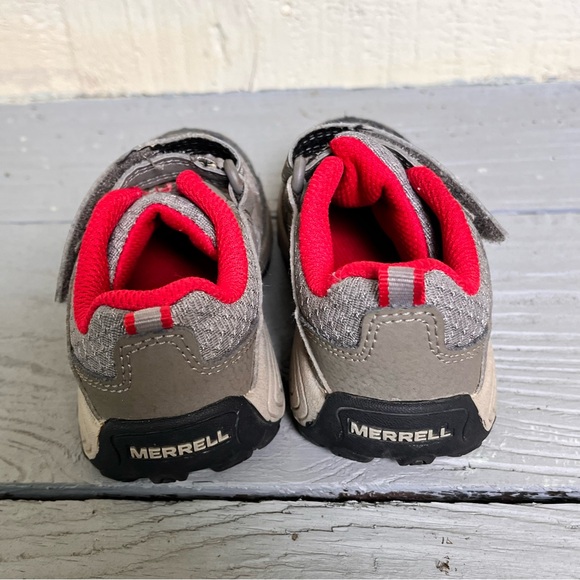 Merrell Kids Sneakers - Gray and Red - Picture 4 of 16